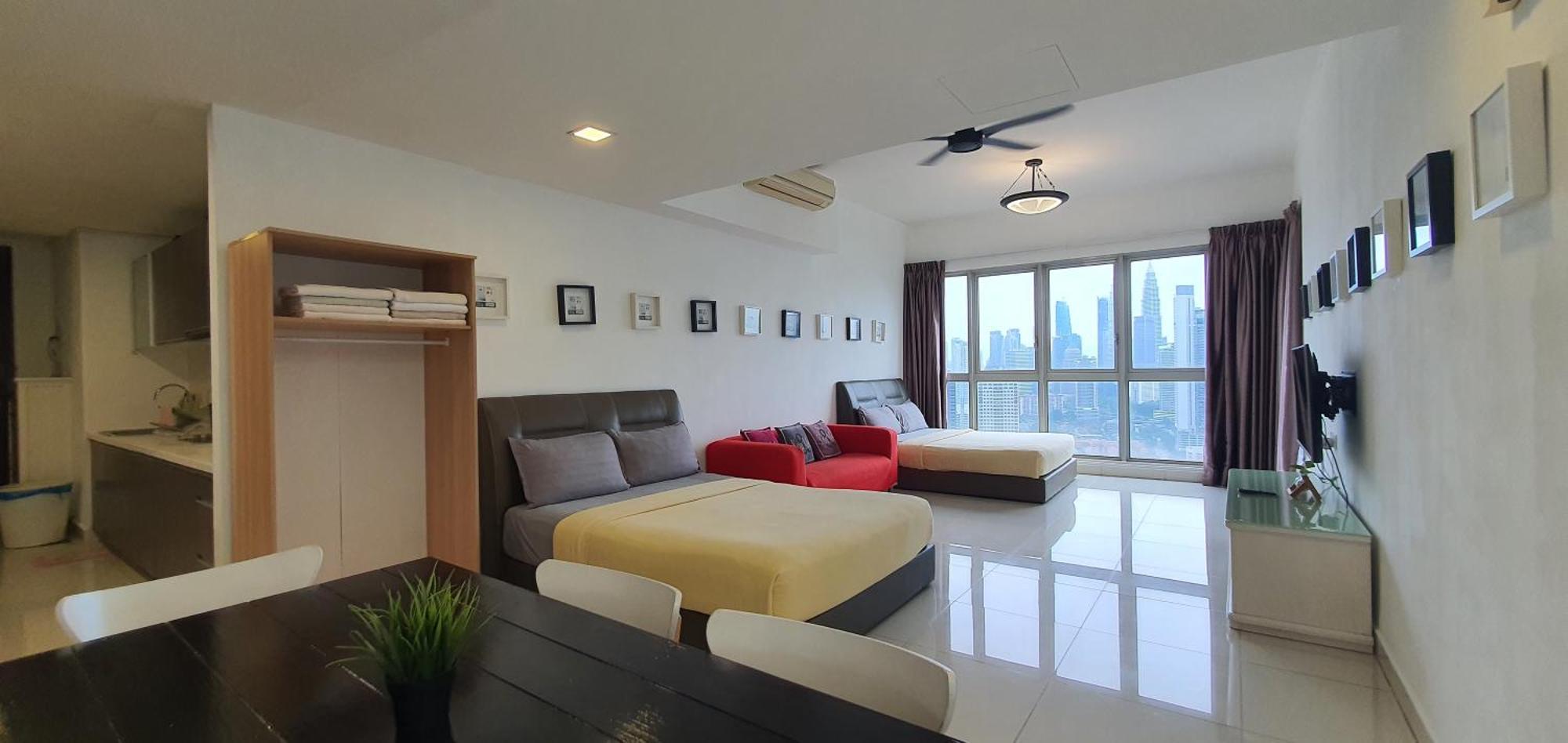 Amazing Klcc View @ Regalia Residence Куала Лумпур Стая снимка